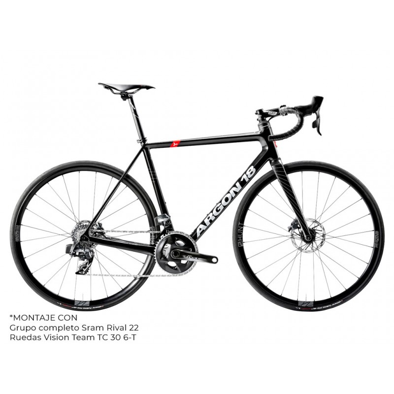 Argon 18 GALLIUM CS DISC RIVAL 22 Negro Plata