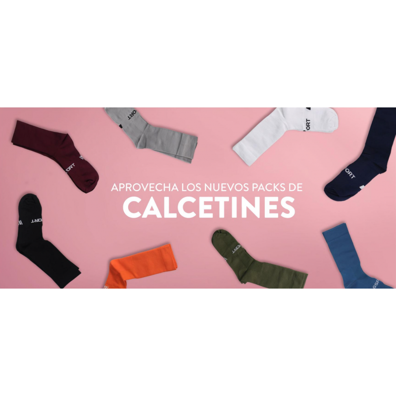 Pack Calcetines Gsport Blancos / Negros