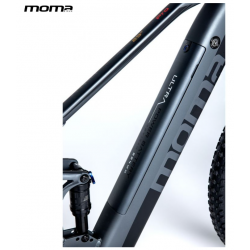 Moma Bikes E-MTB Full Suspension 29” Pro Motor Central